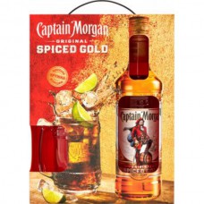 Captain Morgan Spiced Gold 0.7 л ( кружка gift box)