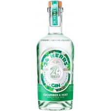 Джин 24 Herbs Botanic Gin Cucumber & Mint 0,7 л