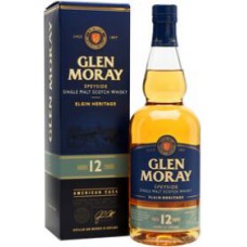 Виски Glen Moray Single Malt 12 y.o. 0.7 л 