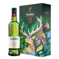 Виски Glenfiddich 12 yo 0.7 л и фляга