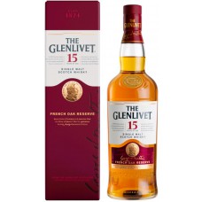 Виски The Glenlivet 15 лет 0,7 л   