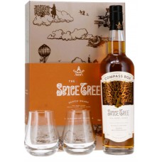 Виски Spice Tree gift box с двумя бокалами 0,7 л 