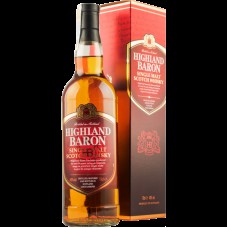 Виски односолодовый Highland Baron single malt 0,7 л